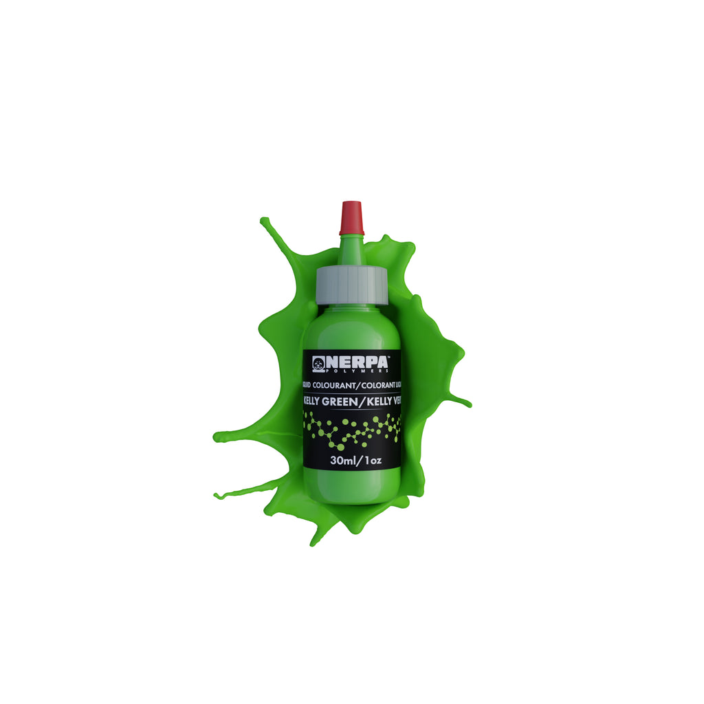 kelly green epoxy liquid colourant 30ml squeeze bottle