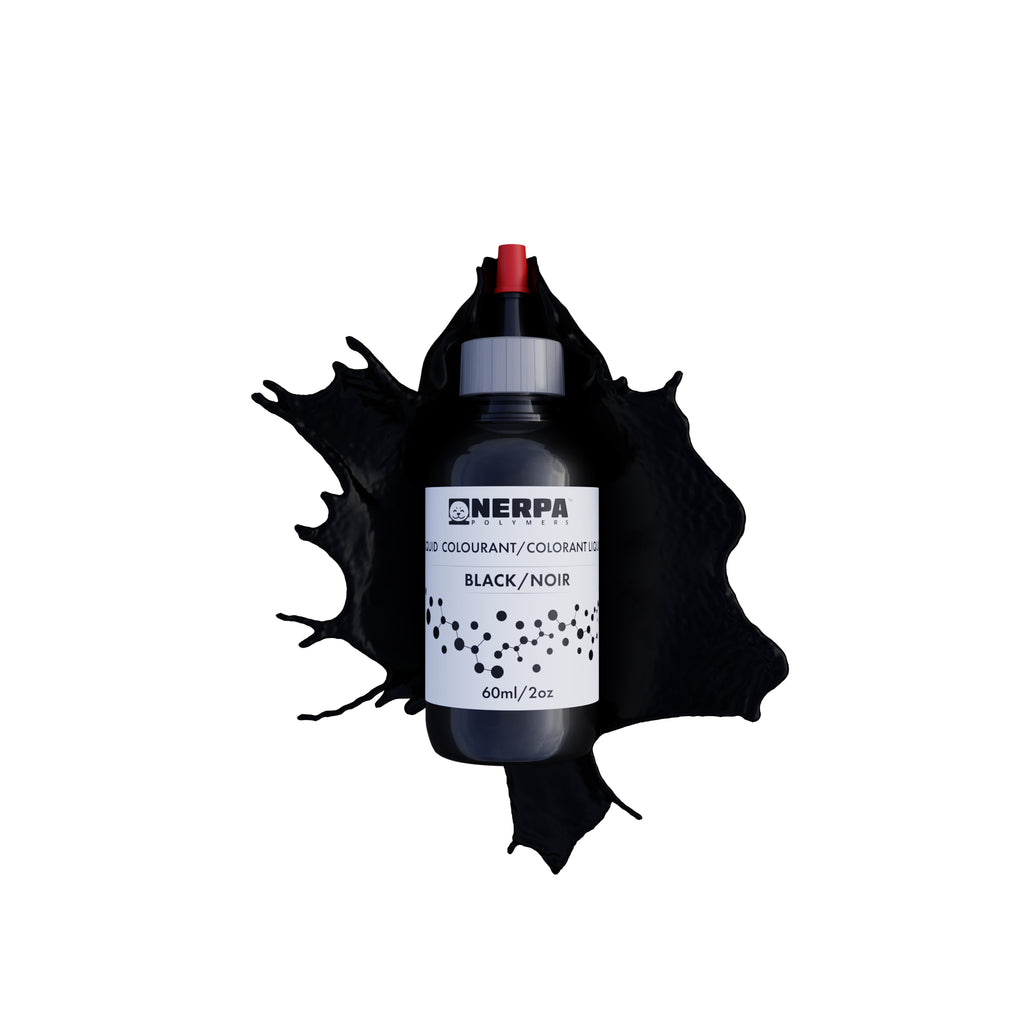black epoxy liquid colourant 60ml squeeze bottle 