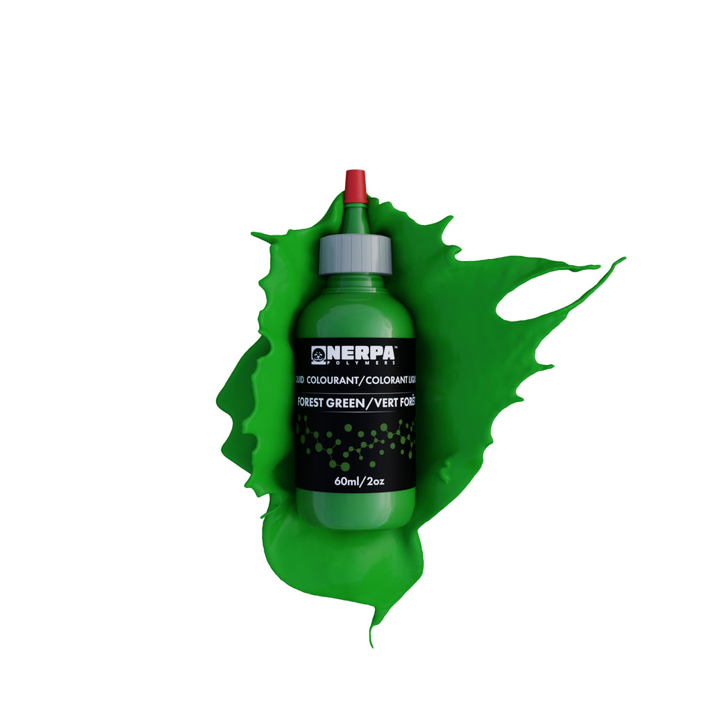 forest green epoxy liquid colourant 60ml squeeze bottle 
