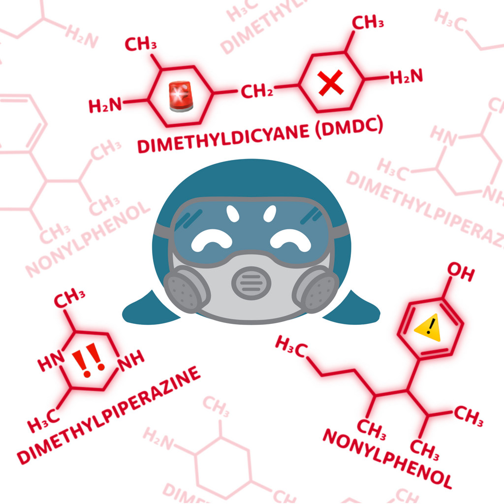 Three potentially harmful compounds are often used in epoxy resin formulation. If you have them in your epoxy product, consider using respiratory protective systems. 