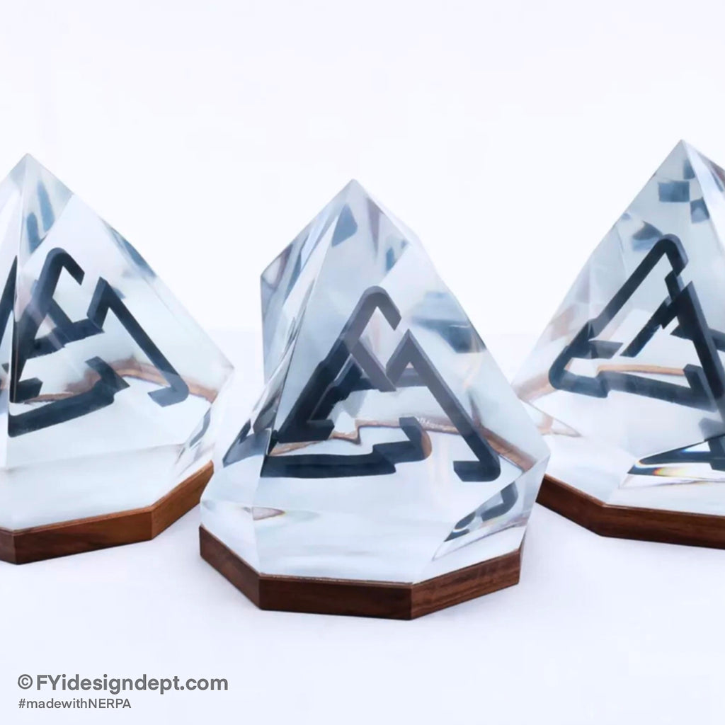 Nerpa Polymers Casting Epoxy was used for creating concept design trophies