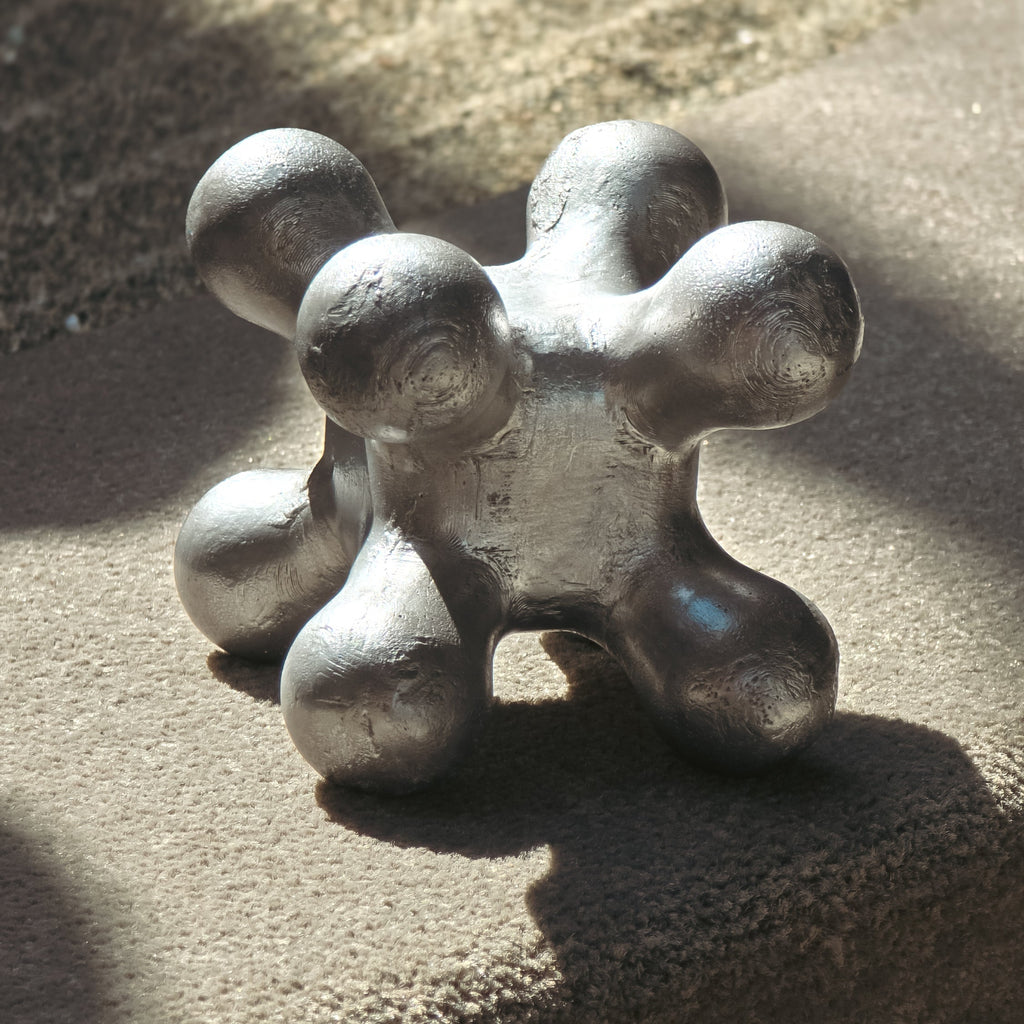 Octapede like structure  made t look like real metal with Stonelith and steel powder