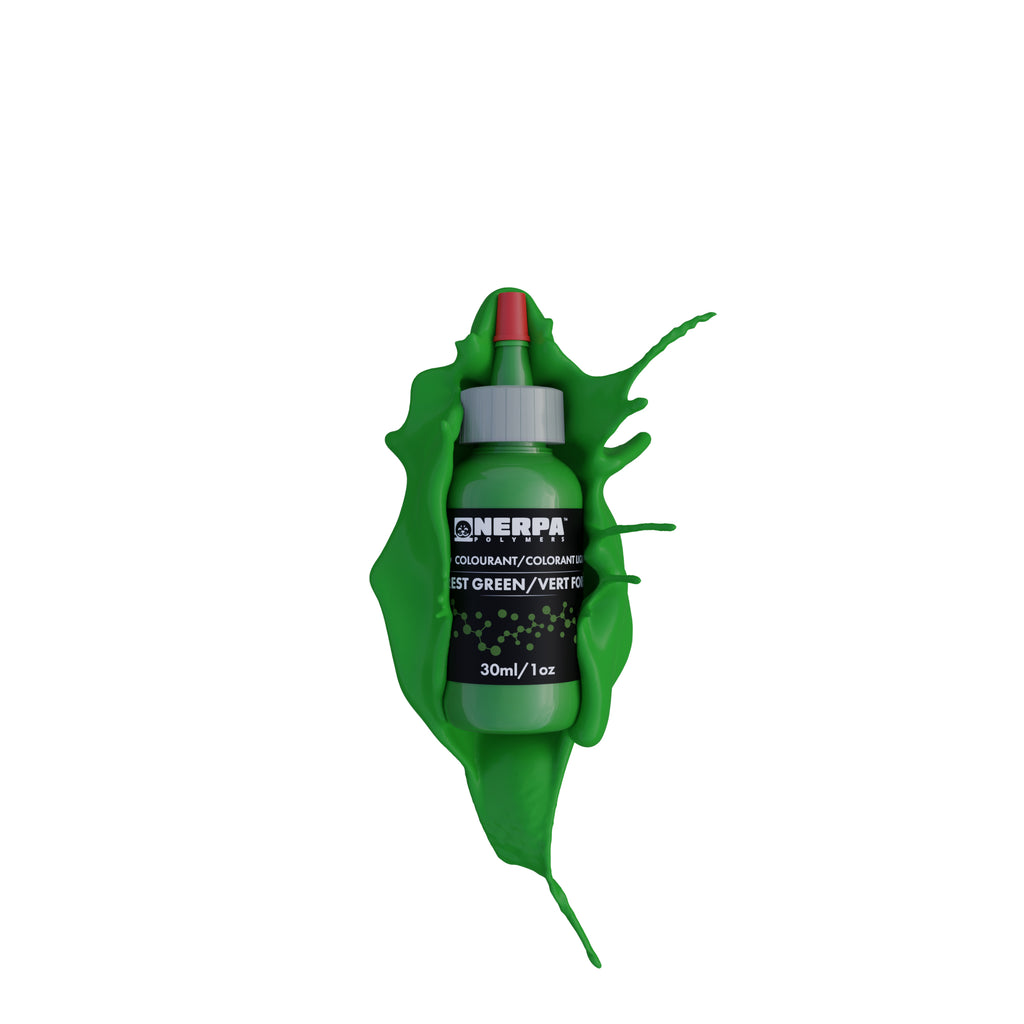 forest green epoxy liquid colourant 30ml squeeze bottle