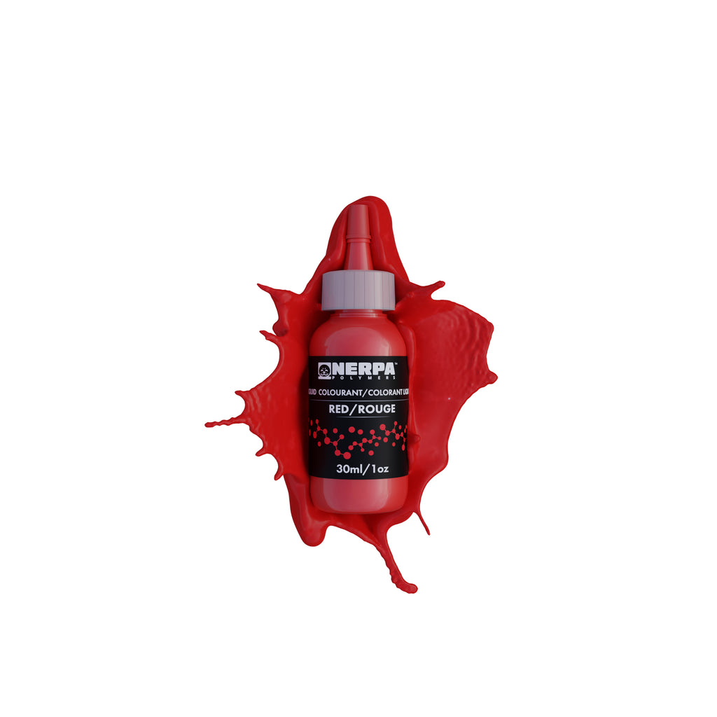 red epoxy liquid colourant 30ml squeeze bottle