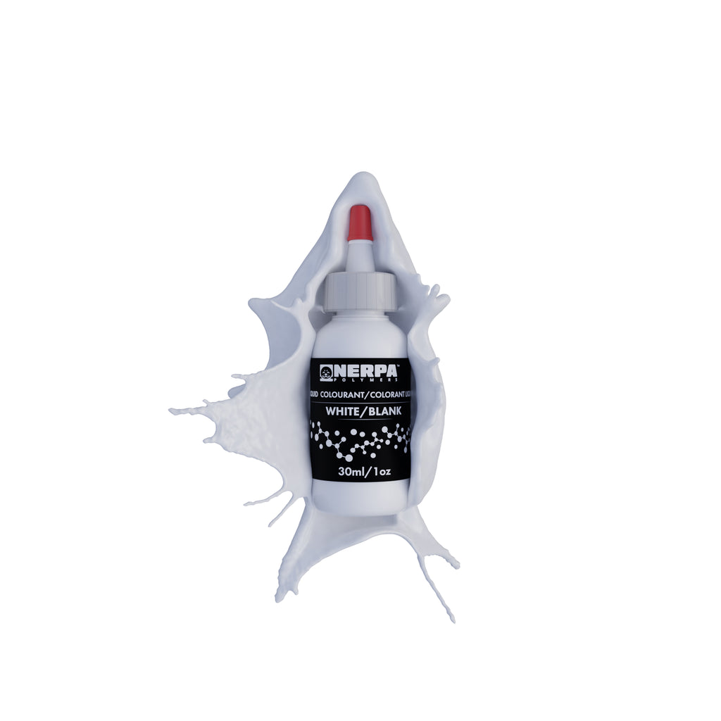 white epoxy liquid colourant 30ml squeeze bottle