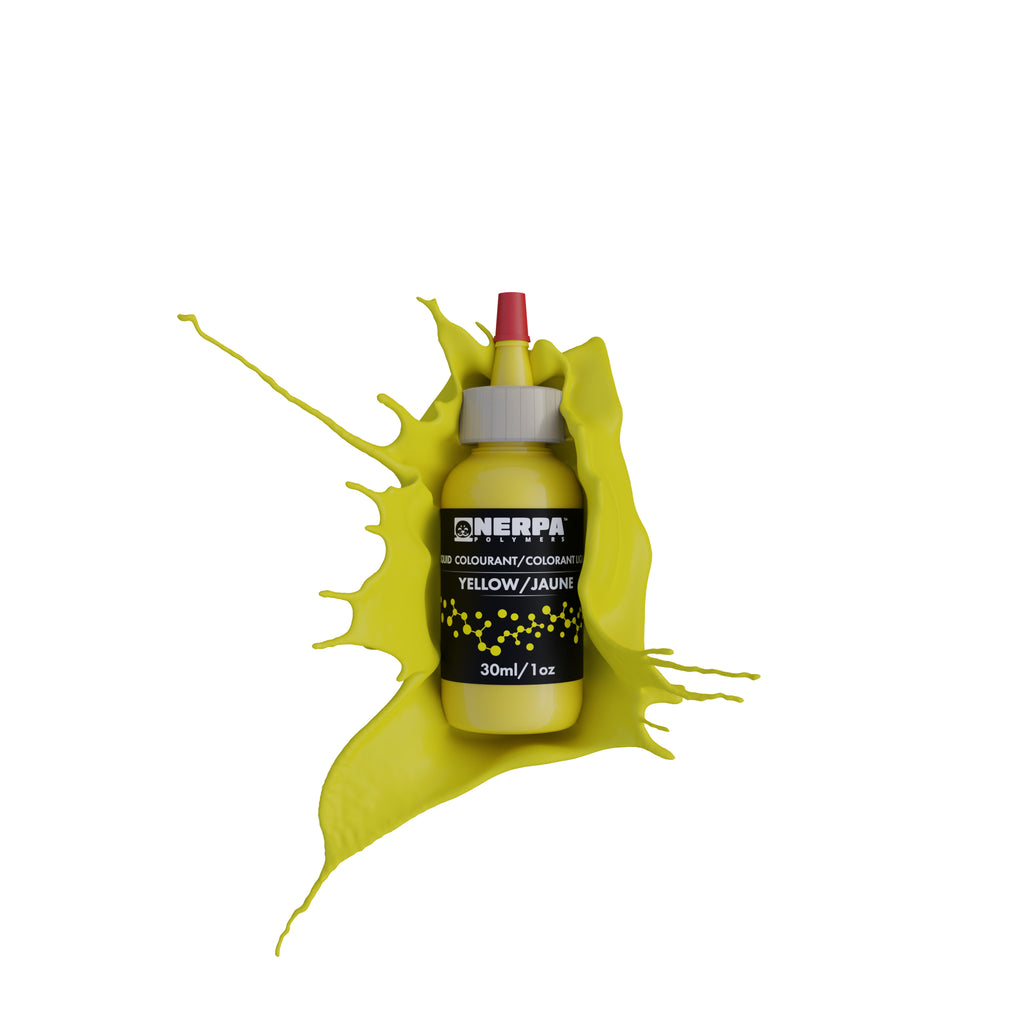 yellow epoxy liquid colourant 30ml squeeze bottle