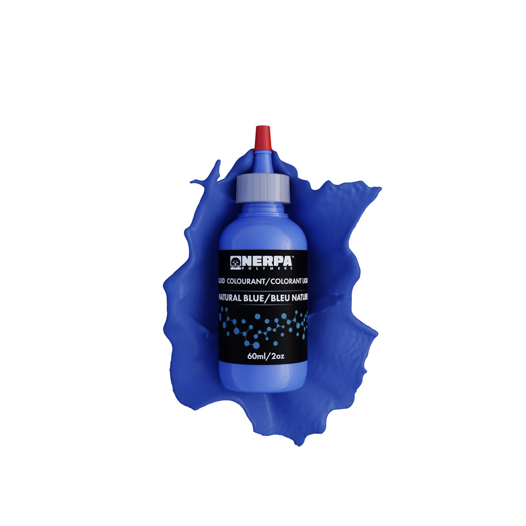 natural blue epoxy liquid colourant 60ml squeeze bottle 