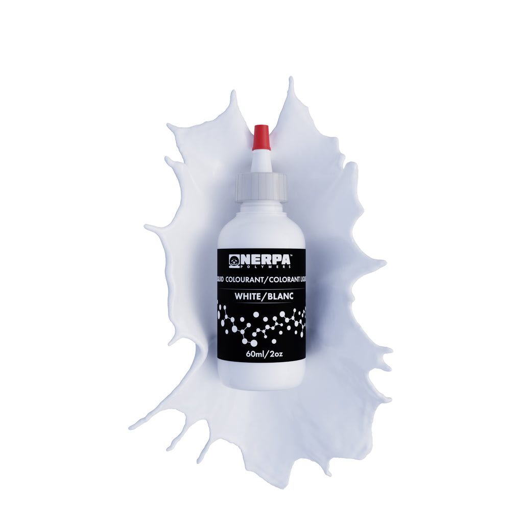 white epoxy liquid colourant 60ml squeeze bottle 